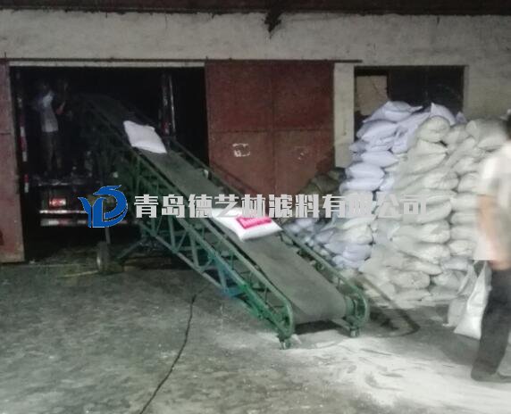 石英砂發(fā)貨